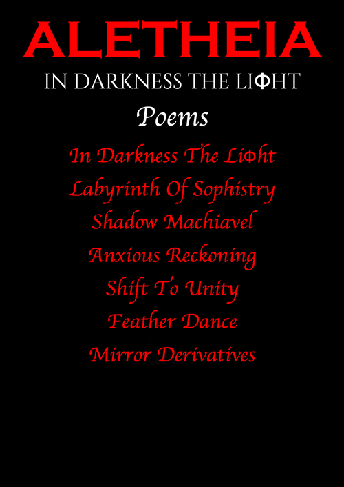 In Darkness The Light - Poetry Book - Click here for more information