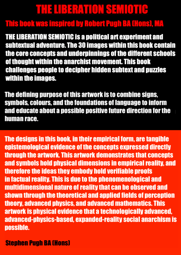 The Liberation Semiotic - Anarchist Graphic Art Zine/Book Digital Download - Click here for more information