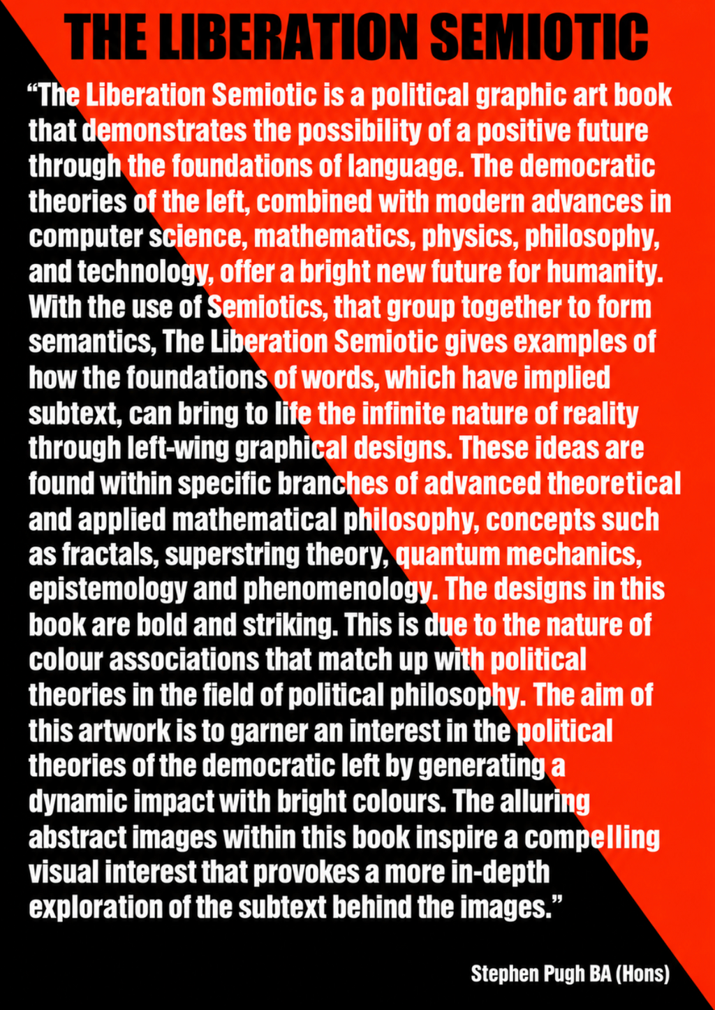 The Liberation Semiotic - Anarchist Graphic Art Zine/Book Digital Download - Click here for more information