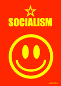 Original Graphic Art Print - Digital Download - Socialism With A Human Face - Click here for more information