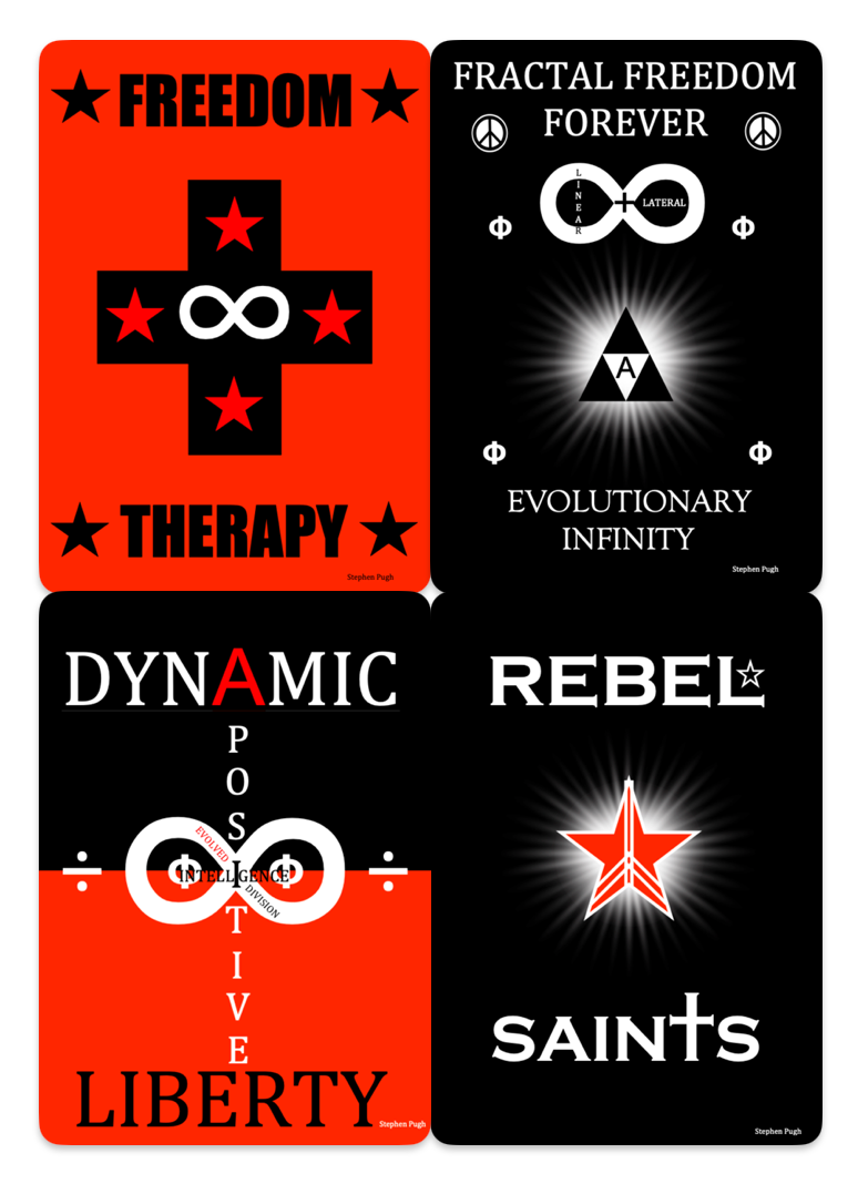 4 Original Art Prints - Digital Downloads - anarchism - Click for more information